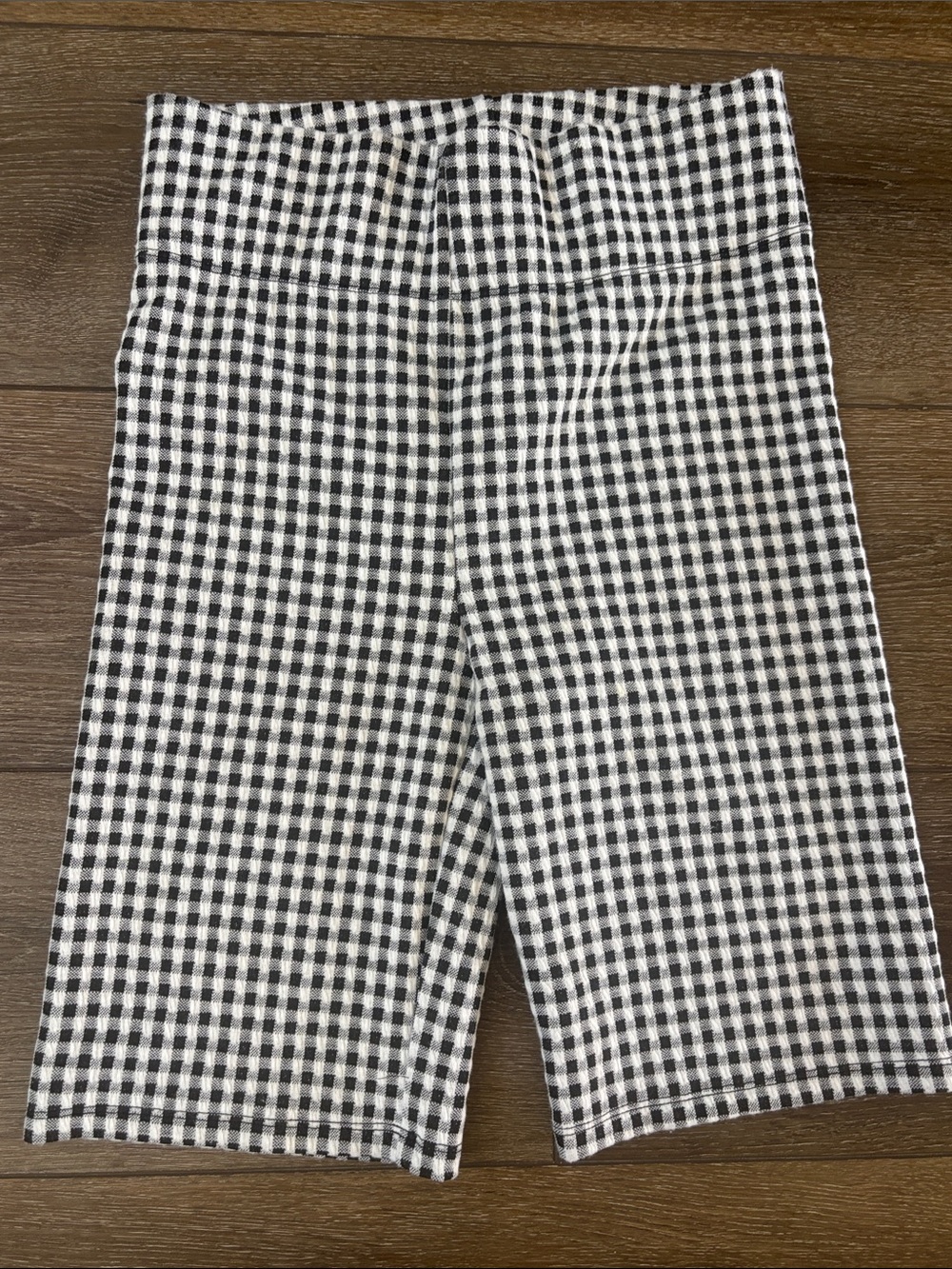 Forever 21 Black & White Gingham Shorts